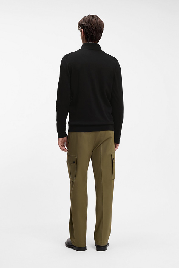 ΠΛΕΚΤΗ ΖΑΚΕΤΑ HUGO - 001 ΜΑΥΡΟ